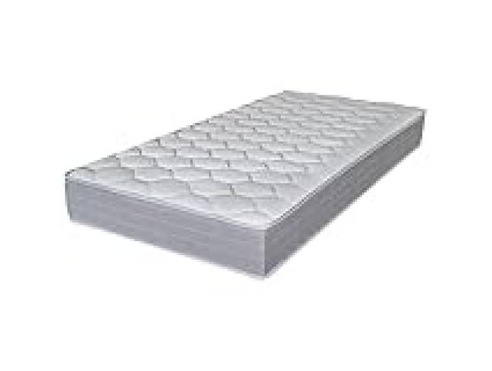 EBAC Literie Matelas Mousse 90x190 Madere - Mousse - Hauteur 24 cm - 3 Zones - Soutien Ferme