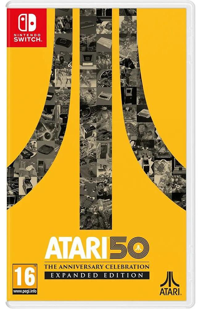 Atari 50: The Anniversary Celebration Expanded Edition Nintendo Switch spel, geel (PAL)