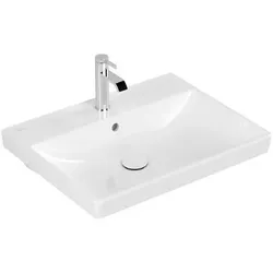 Villeroy & Boch VB Waschbecken Avento 600x470x180mm Rechteck Weiß Alpin