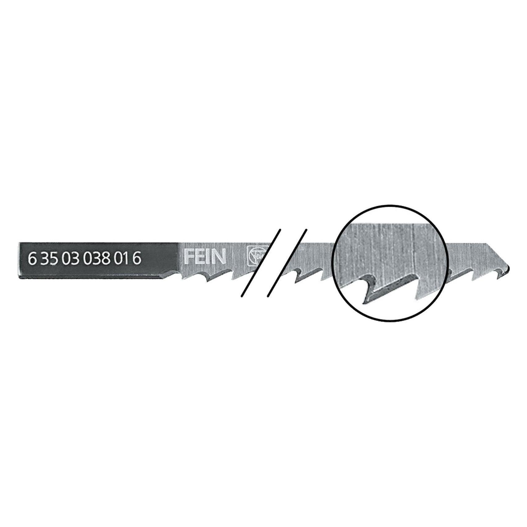 Fein Sägeblätter 5er Pack 635030380 (63503038016)