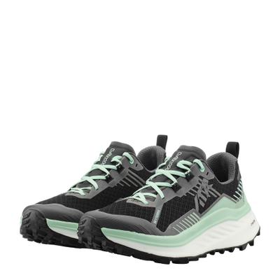 Trailrunningschuh LOWA "SKYTERRA WS", Damen, Gr. 40, atmungsaktiv, grau (schwarz, jade), Synthetik, Textil, Schuhe, wasserdicht