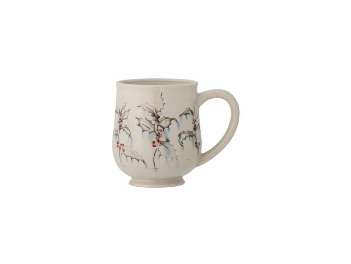 Tasse en grès blanche Hollie
