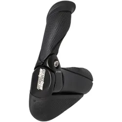 Humpert MTB-Multi-Flex Ergonomic Lenkergriffe Ergotec AKSB 10 Schwarz Silber 87 mm Ø 22 mm