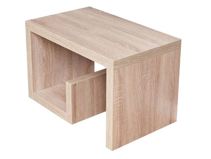 Levandeo® Couchtisch, Couchtisch Gustav Sonoma Eiche Deutsche Herstellung 59x36x37
