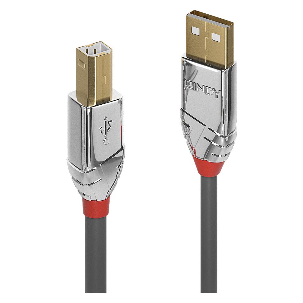 Lindy Cromo USB/A-USB/B M-M (2 m, USB 2.0) (36642)