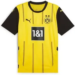 PUMA Herren Fantrikot BVB Home Trikot Replica, Größe M in Schwarz Schwarz