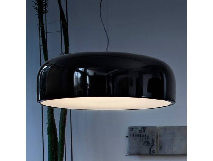 Smithfield S Suspension Black - Flos - Salon / séjour - Design - Métal - À ampoule unique