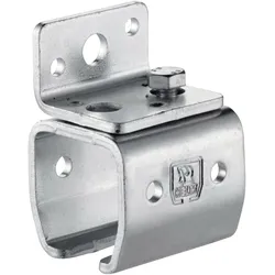 Helm, Zubehör Türbeschlag, Wandbefestigungsmuffe Agrar 502 Schienenhalter zur Wandbefestigung Stahl