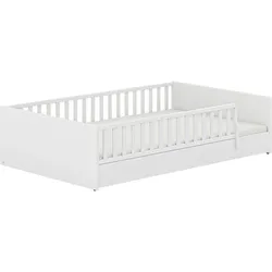 PAIDI Bodenbett Little Flo 120x200 cm, weiss