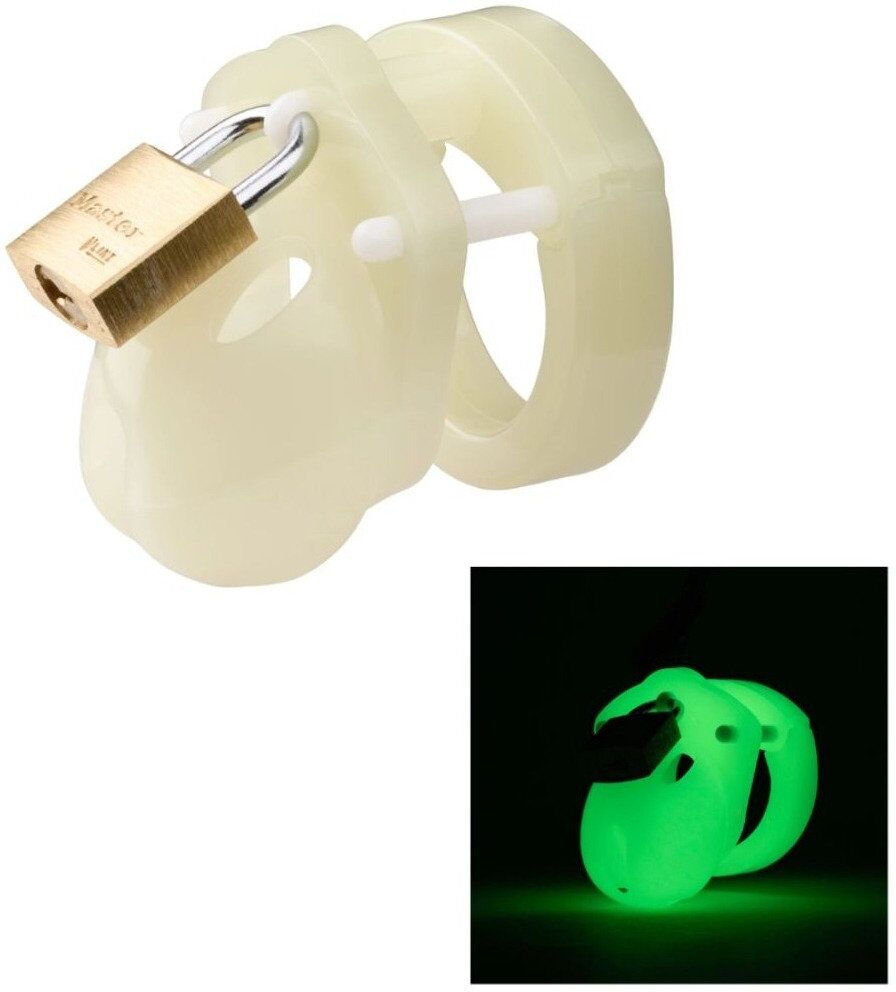 CB-X Cage de chasteté Mini-Me avec effet phosphorescent