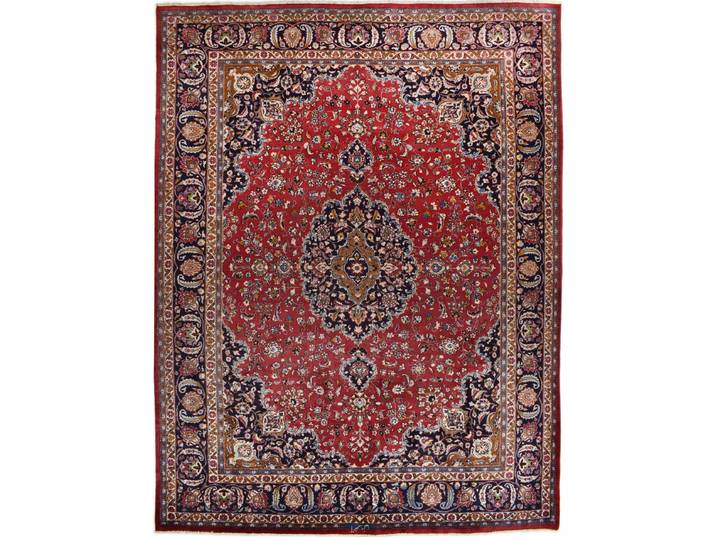 Mashad Signiert Teppich 297x385 Handgeknüpft Orientteppich Perserteppich Wolle