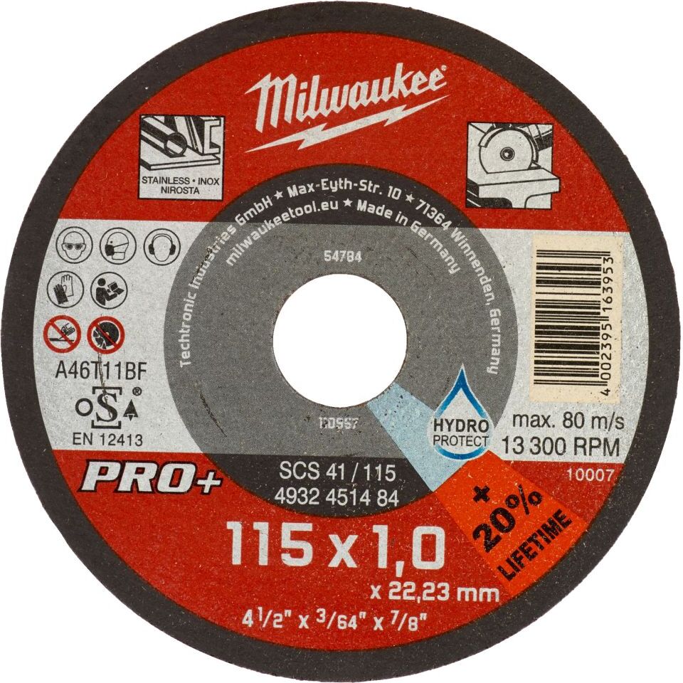 Schneidescheiben MILWAUKEE 4932451484