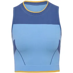 hummel, Damen, Sportshirt, hmlSEAMLESS TOP (XS), Blau