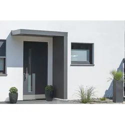Gutta Rechteckvordach BS Plus 160 inkl. Seitenteil (neues Modell) Seitenteil rechts