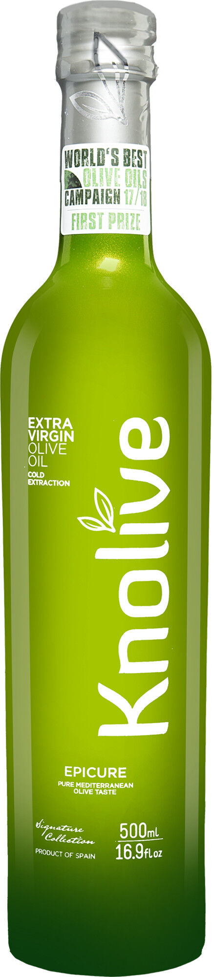Olivenöl Knolive Extra Virgen - 0,5 L. aus Spanien