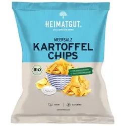 Heimatgut Kartoffel Chips - Meersalz bio