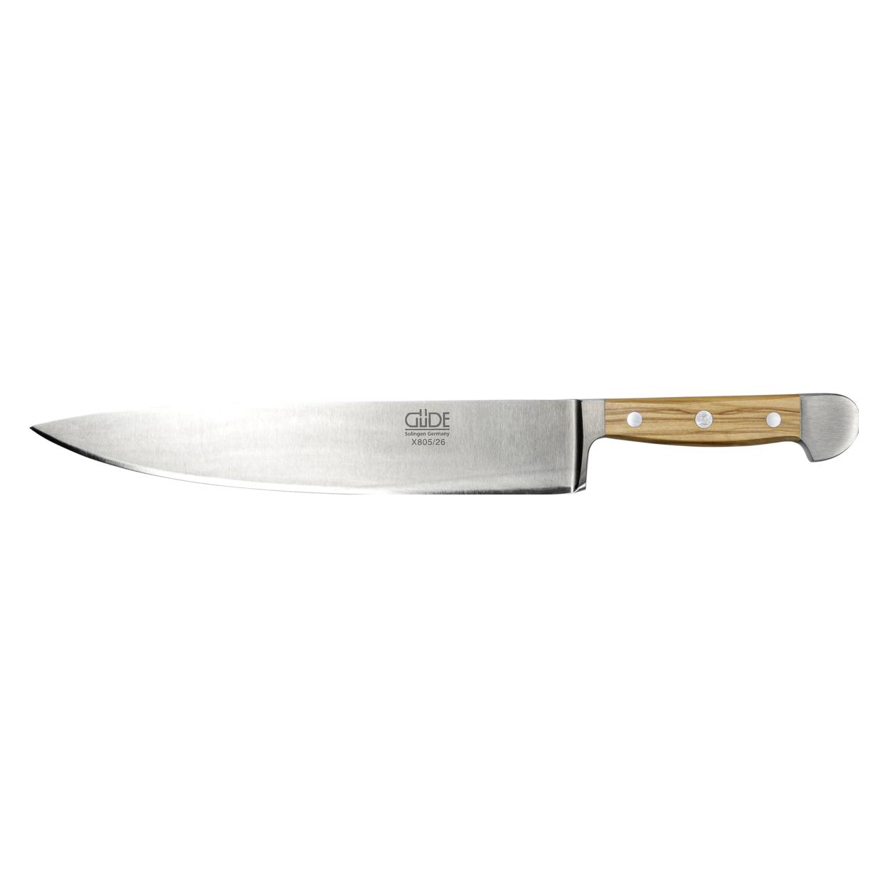 Güde Solingen Alpha Kochmesser 26 cm Olive (26 cm, 1x) (X805/26)