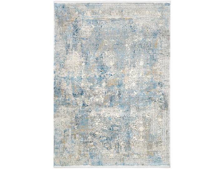 Webteppich Avignon Blau/Grau 200x290 cm