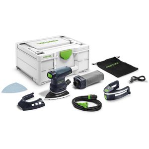 Festool Schwingschleifer DTS 400 REQ-Plus, 578838, 250 W, 100 x 150 mm, mit Lichtmodul und Koffer