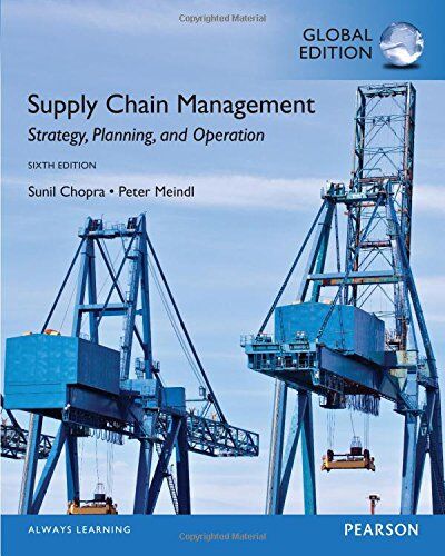 Sunil Chopra - Supply Chain Management: Global Edition: Strategy, Planning, and Operation - Preis vom 30.09.2026 09:01:18 h