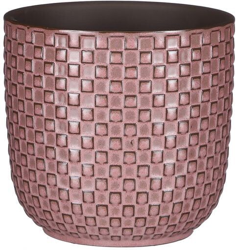 Mica Decorations Mica Blumentopf Daan Rund Ø 13 x 13,5 cm hellrosa