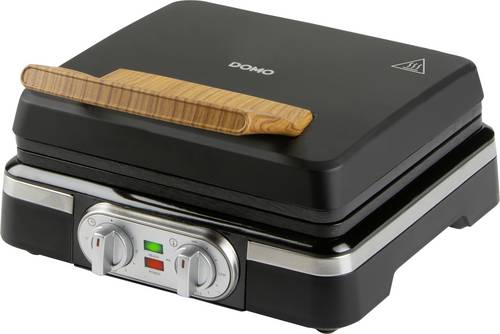 DOMO WAFFELEISEN - INKY BLACK Waffeleisen Schwarz