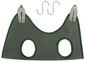 Inspire Essentials CalmCare Pet Grooming Hammock Restraint Sling green m