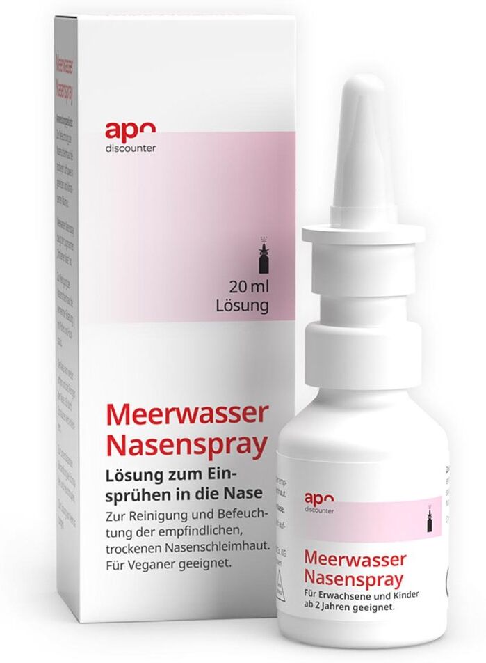 Befeuchtendes Meerwasser Nasenspray von apodiscounter 20ml