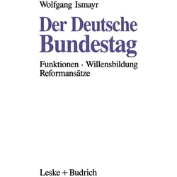 Der Deutsche Bundestag, Fachbücher von Wolfgang Ismayr