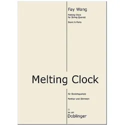 Melting Clock für Streichquartett Partitur und Stimmen, Fachbücher von Fay (Feinan) Wang