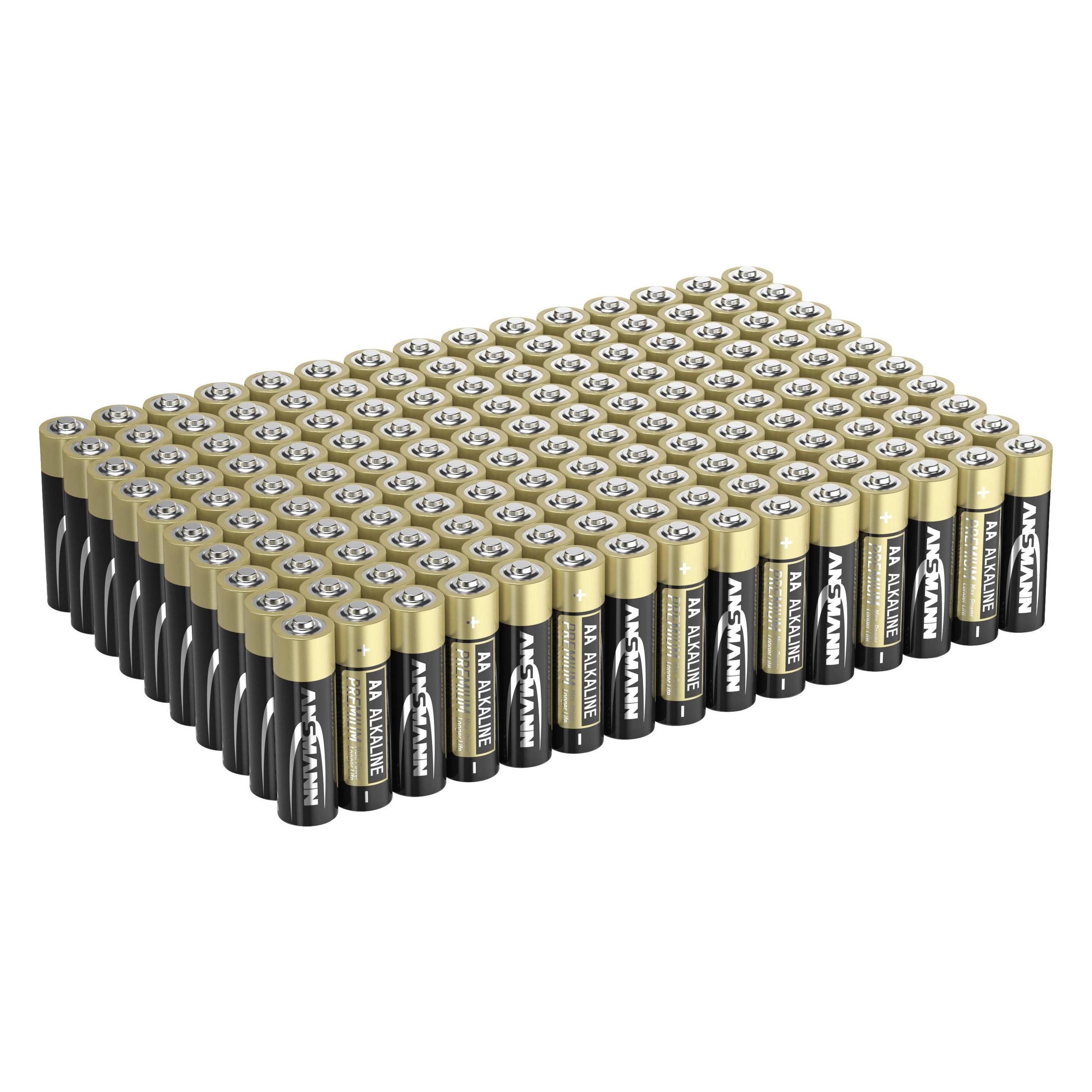 Ansmann 1502-0026-510 Mignon (AA)-Batterie Alkali-Mangan 1.5 V 150 St. (150 Stk., AA, 1250 mAh) (1502-0026-510)