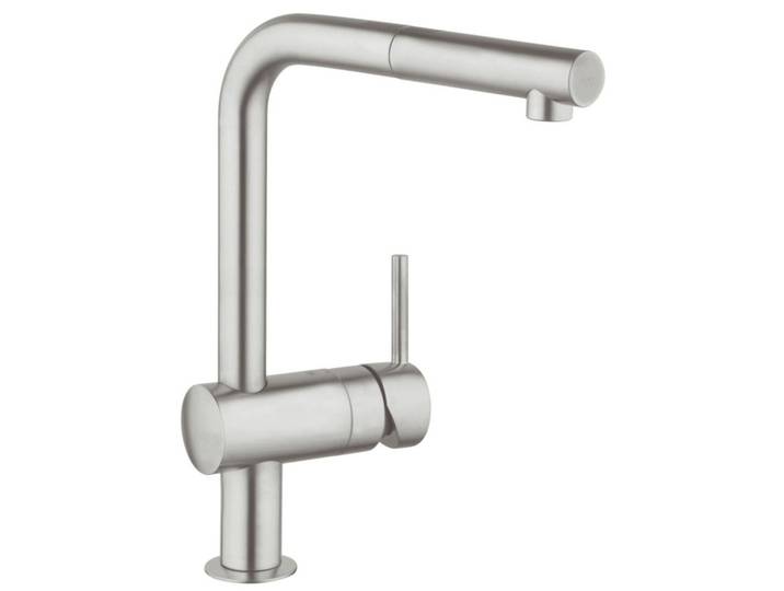 Minta Mitigeur évier avec douchette SuperSteel (G-32168dc0)