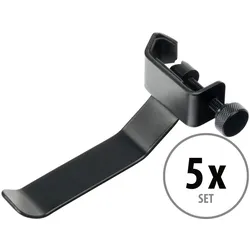 Pronomic HH1 Kopfhörerhalterung schwarz 5x Set