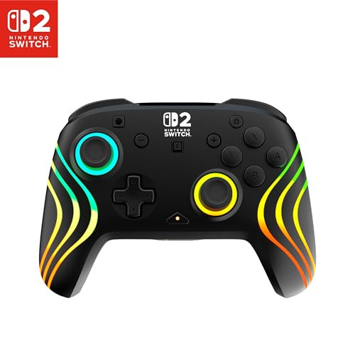 Turtle Beach Afterglow Wave Zwart draadloze controller voor Nintendo Switch 2 met RGB