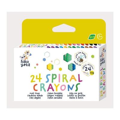 HAKUYOKA - Wachsmal-Buntstifte 24 Farben
