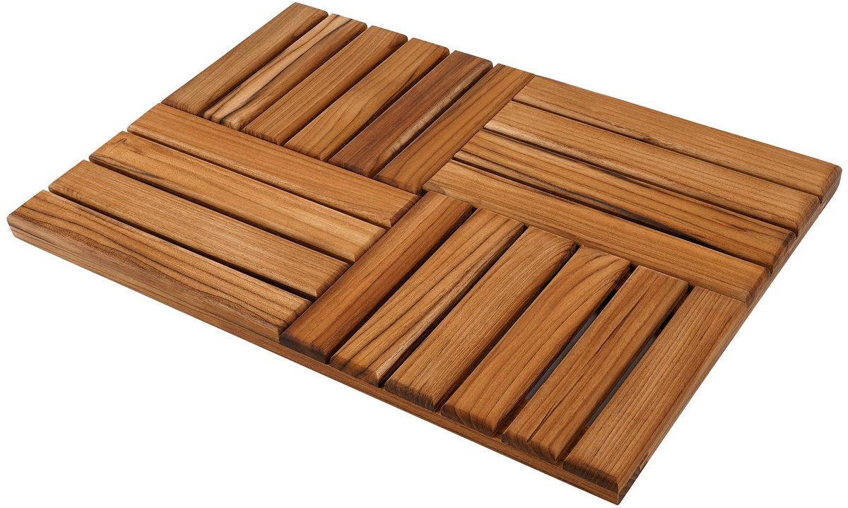 Omgoods Teakhouten Badmat 61 x 41 cm