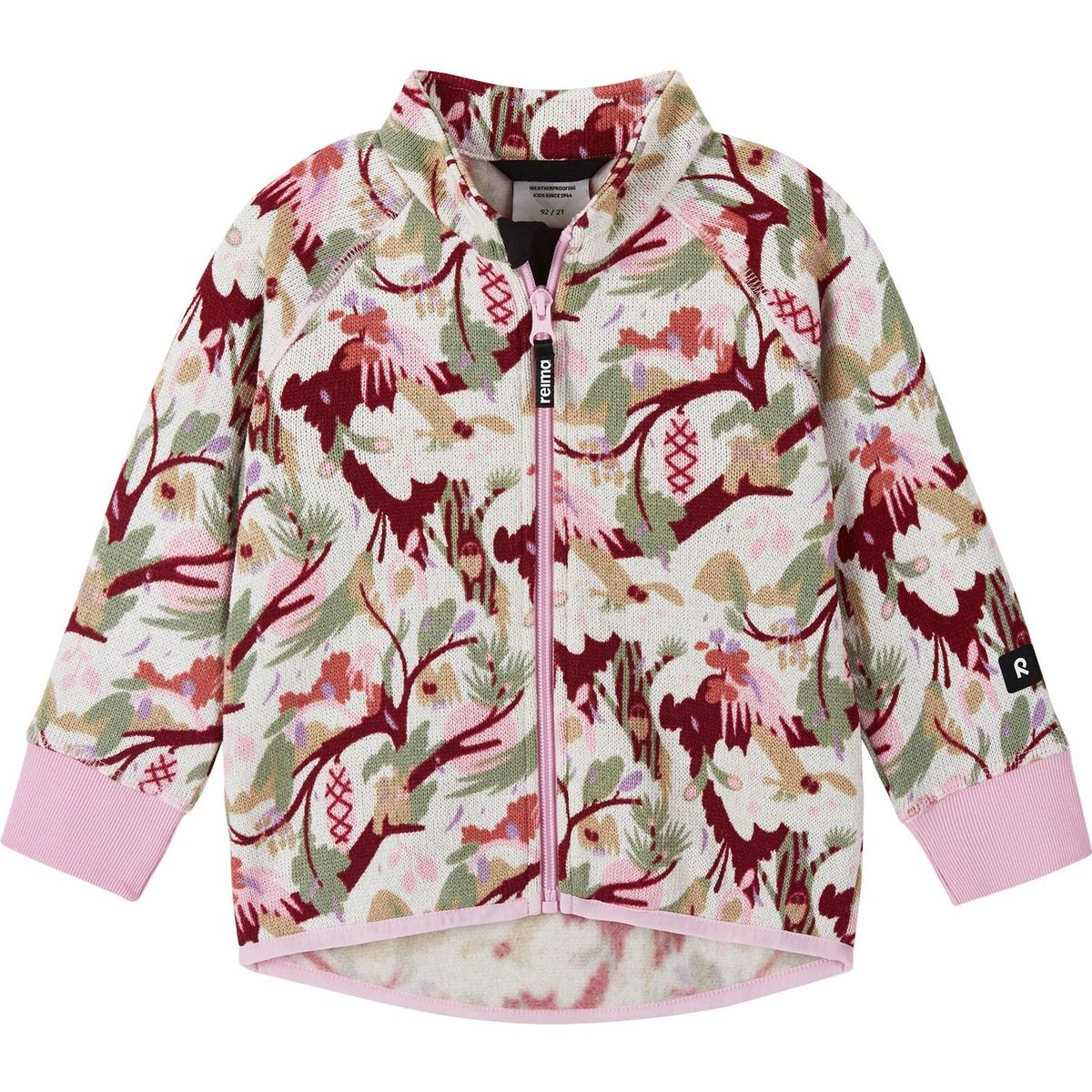 Reima Fleece Sweater, Ornament light heather (4252) 104 cm 5200043A4252104