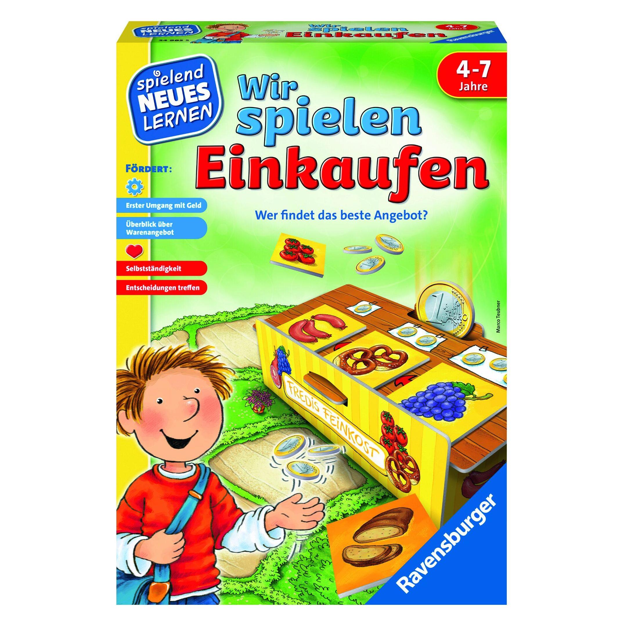 Ravensburger Wir spielen Einkaufen (Deutsch, 4 - 5 Jahre) (60524985)