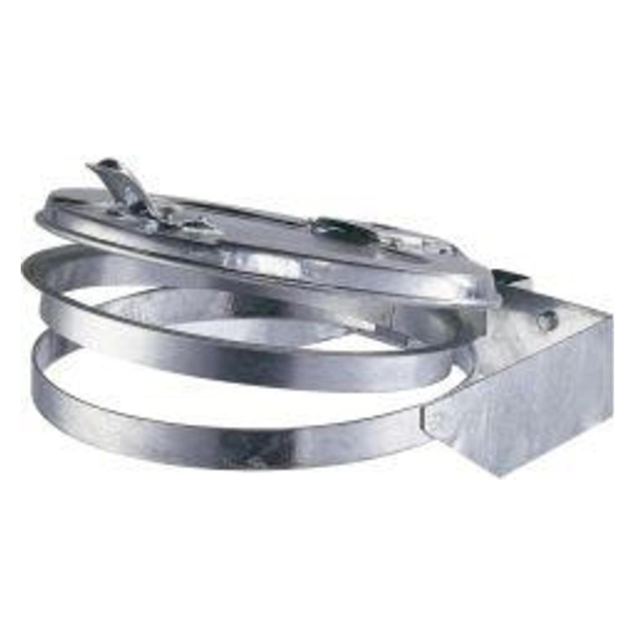 Rottner IHTec Wandhalter 70-120 l mit verzinkt Stahldeckel (1x, 120 l) (4040136801207)