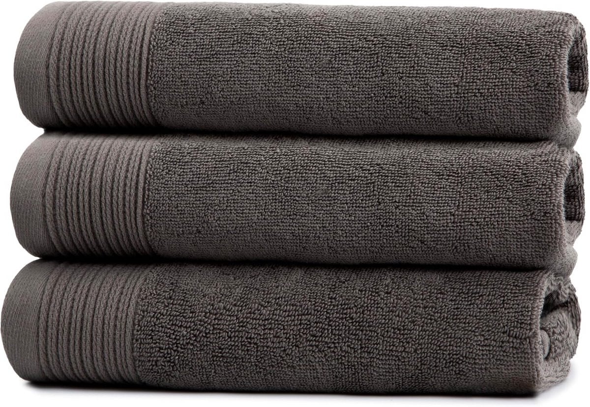 Set van 3 Luxe Gastendoekjes voor volwassenen van 100% Katoen