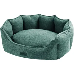 NOBBY Komfort Bett oval ANDA Komfort Bett oval ANDA grau 55 x 50 x 21 cm