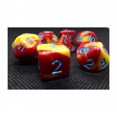 Dice4friends Würfelset Blended - Red Joker (7) 284981