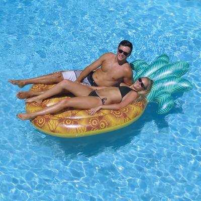 Swim Central Tropical 86-in Pineapple Inflatable Pool Float