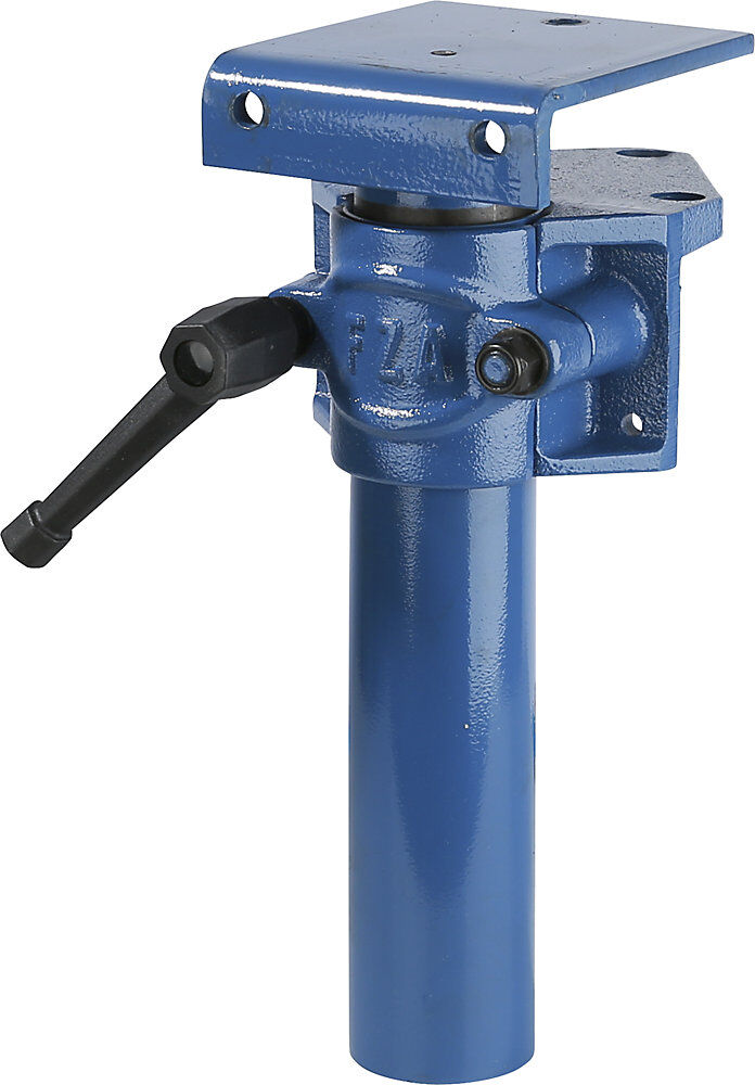 kaiserkraft Drehlift, für Schraubstöcke LEINEN JUNIOR, blau, für Backenbreite 150 mm