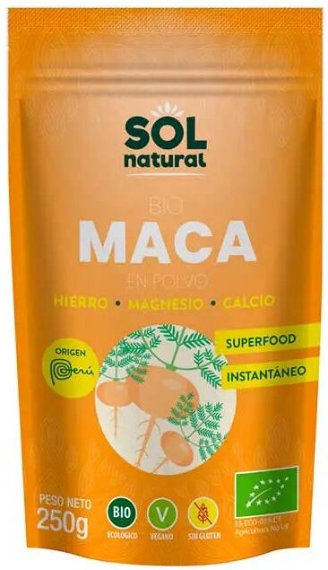 SOL NATURAL Maca En Polvo Bio