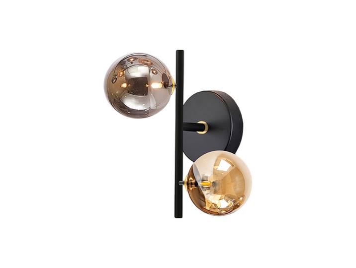 LED Design Wandlampe „Dark“ 2-flammig Schuller