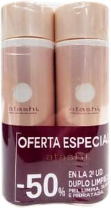 Atashi Pack Duplo Limpador Micelar 2ª Un 50% Desc 250 ml 2 Unds