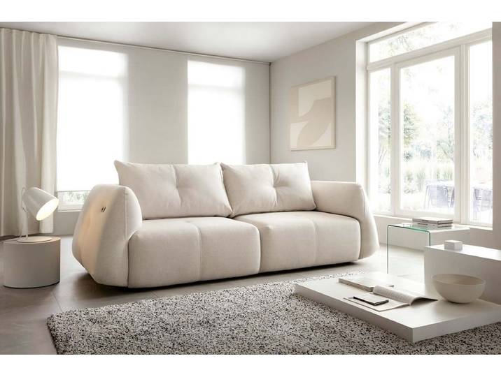 Designer Sofa Camira mit elektrischer Schlaffunktion - Andere - Luxusbetten24