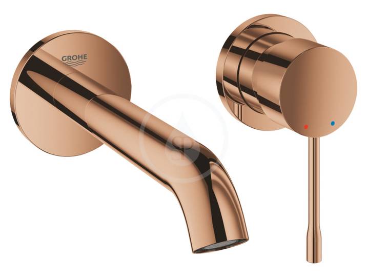 Grohe Essence Mitigeur monocommande 2 trous lavabo Taille M, Warm Sunset (19408DA1)