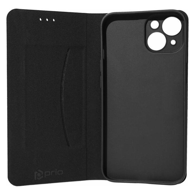 prio Book Case Fashion for iPhone 14 blue-black (Apple iPhone 14) (PBC-1222)